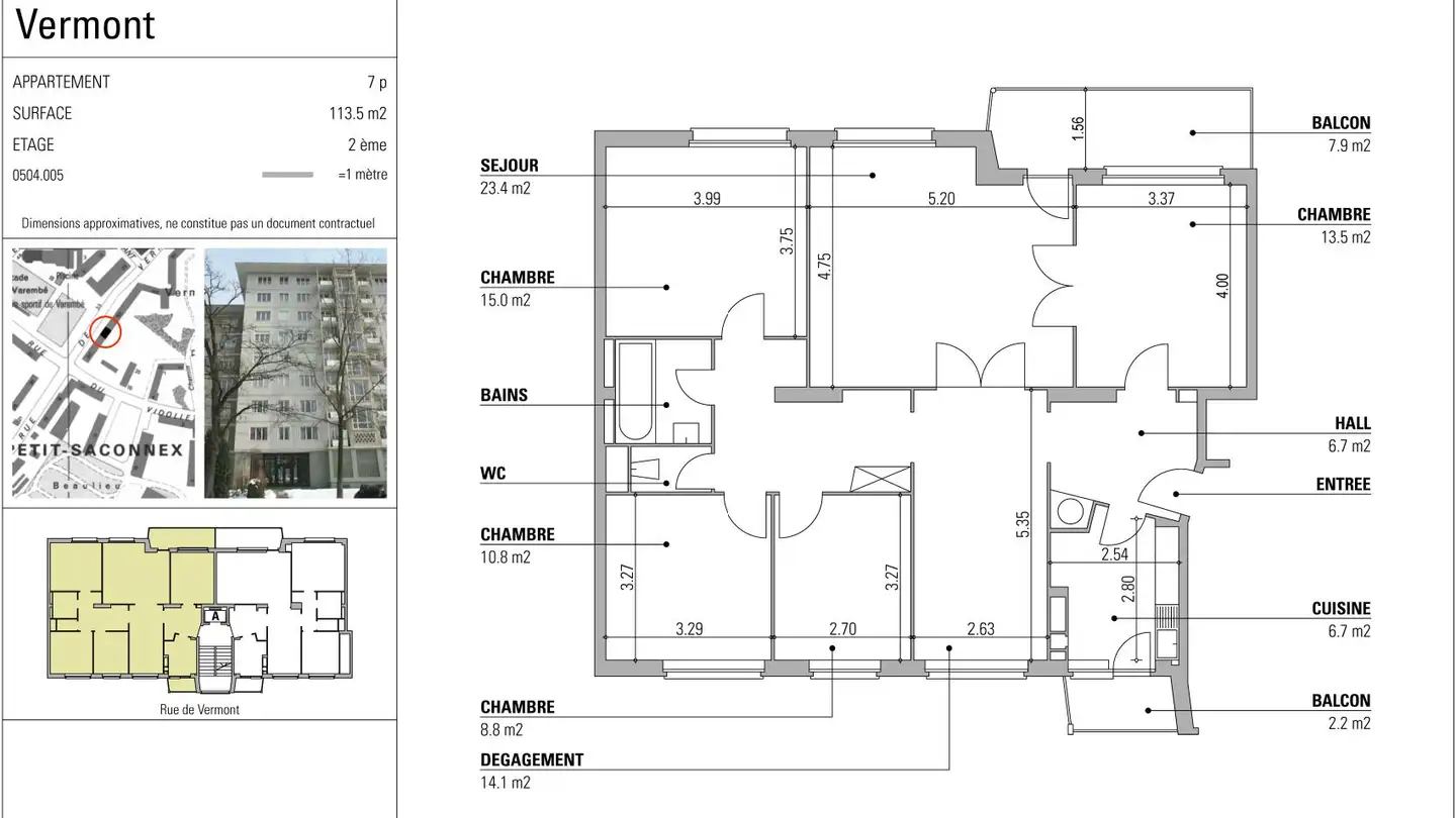 Appartement à louer - Rue De Vermont 26, 1202 Genève - Photo 3
