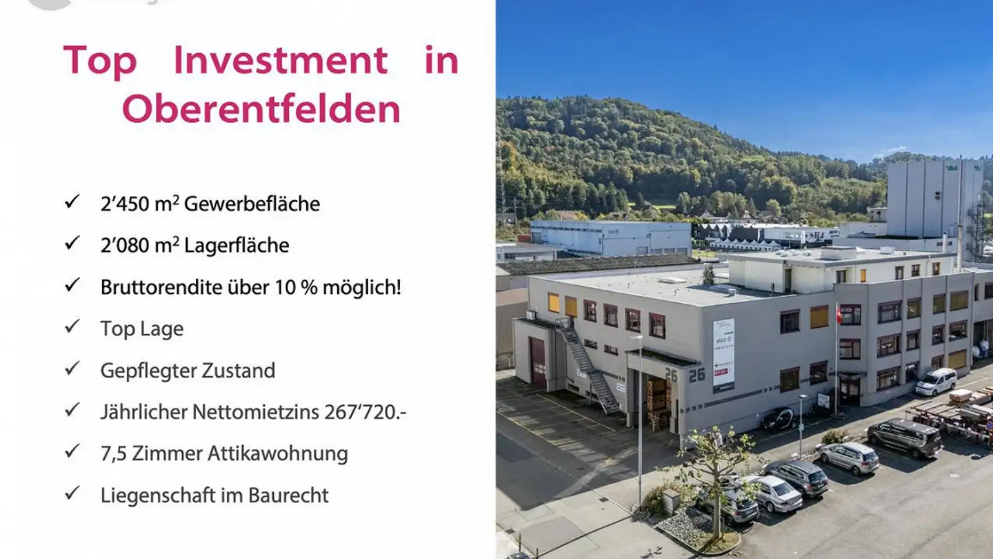 Commercial for sale - 5036 Oberentfelden