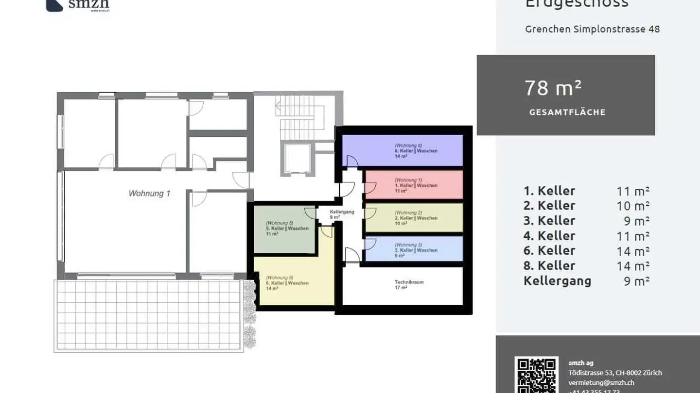 Duplex à louer - Simplonstrasse 48, 2540 Grenchen - Photo 3