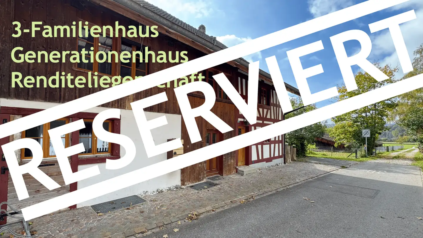 Edificio residenziale in vendita - Hinterdorfstrasse 9, 8487 Zell ZH