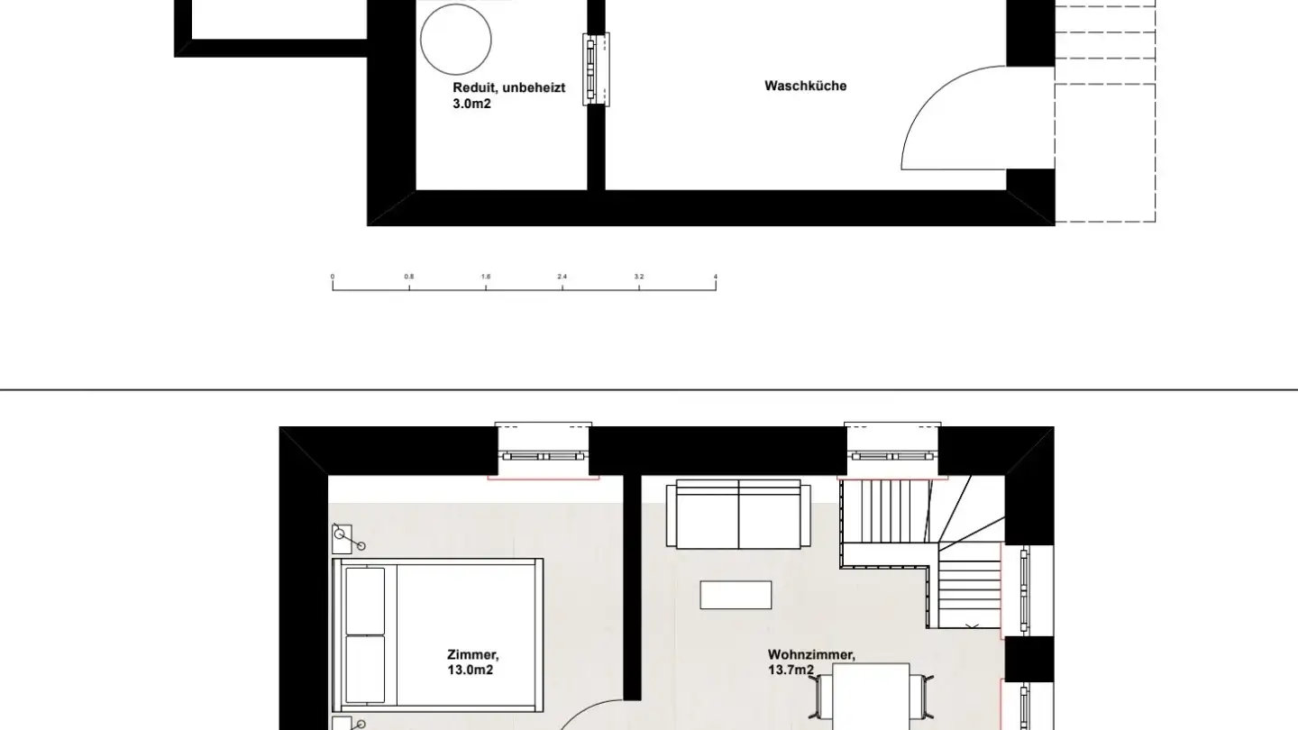 Appartement à louer - Ausserdorfstrasse, 6147 Altbüron - Photo 3