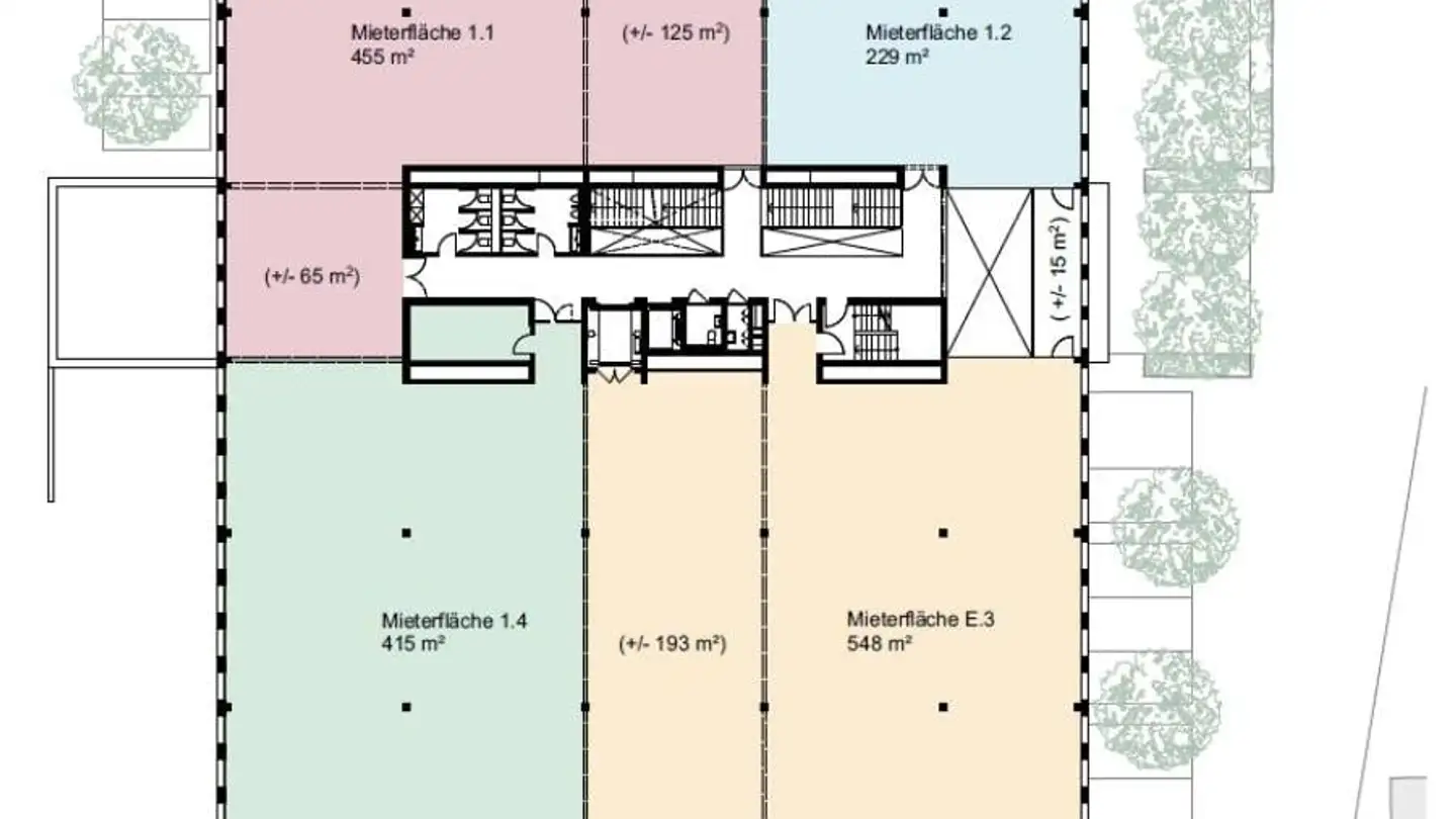 Spazio ufficio in affitto - Eichenweg 2, 4410 Liestal - Photo 2