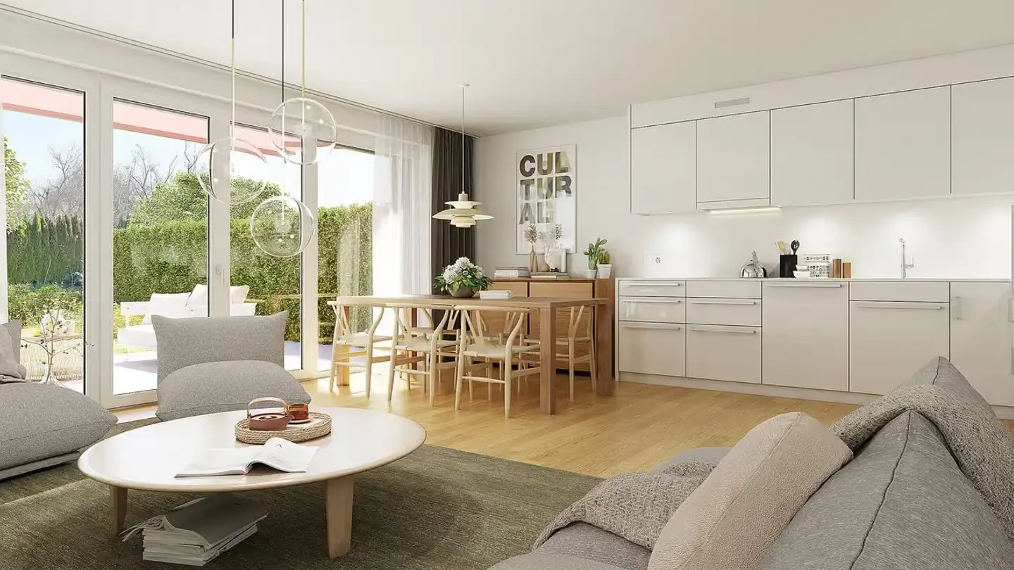 Semi-detached house for rent - 5702 Niederlenz
