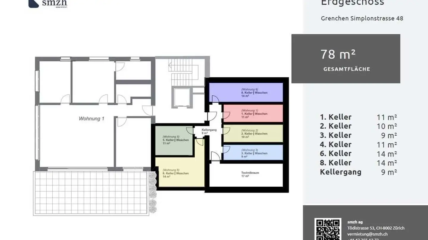 Wohnung mieten - Simplonstrasse 48, 2540 Grenchen - Foto 3