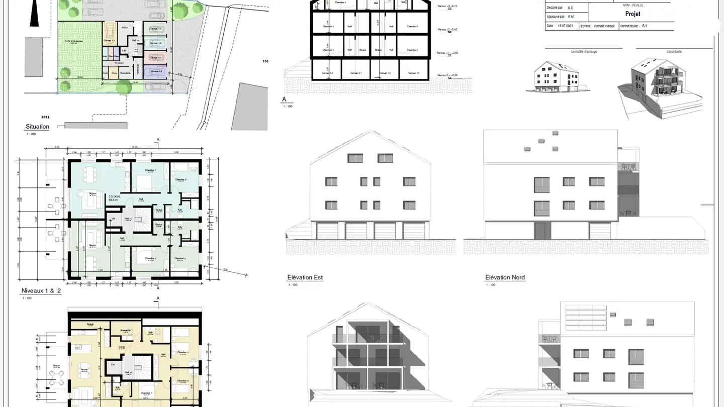 Stepped apartment for sale - La Frimesse, 2824 Vicques