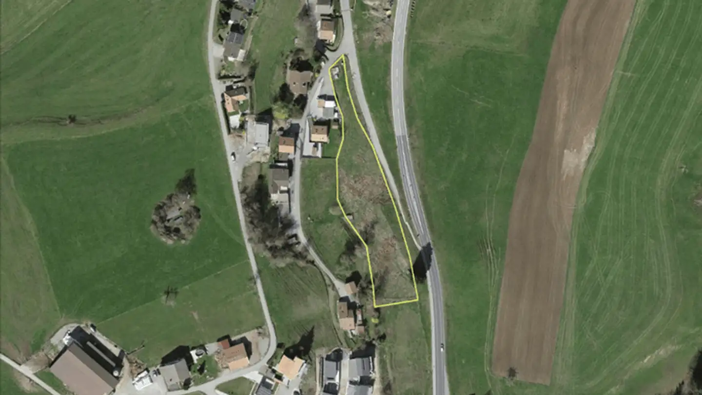 Terrain constructible à vendre - Route D'ogoz, 1645 Le Bry