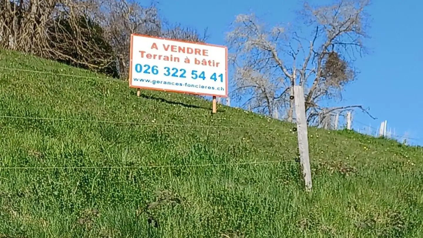 Terrain constructible à vendre - Route D'ogoz, 1645 Le Bry - Photo 2