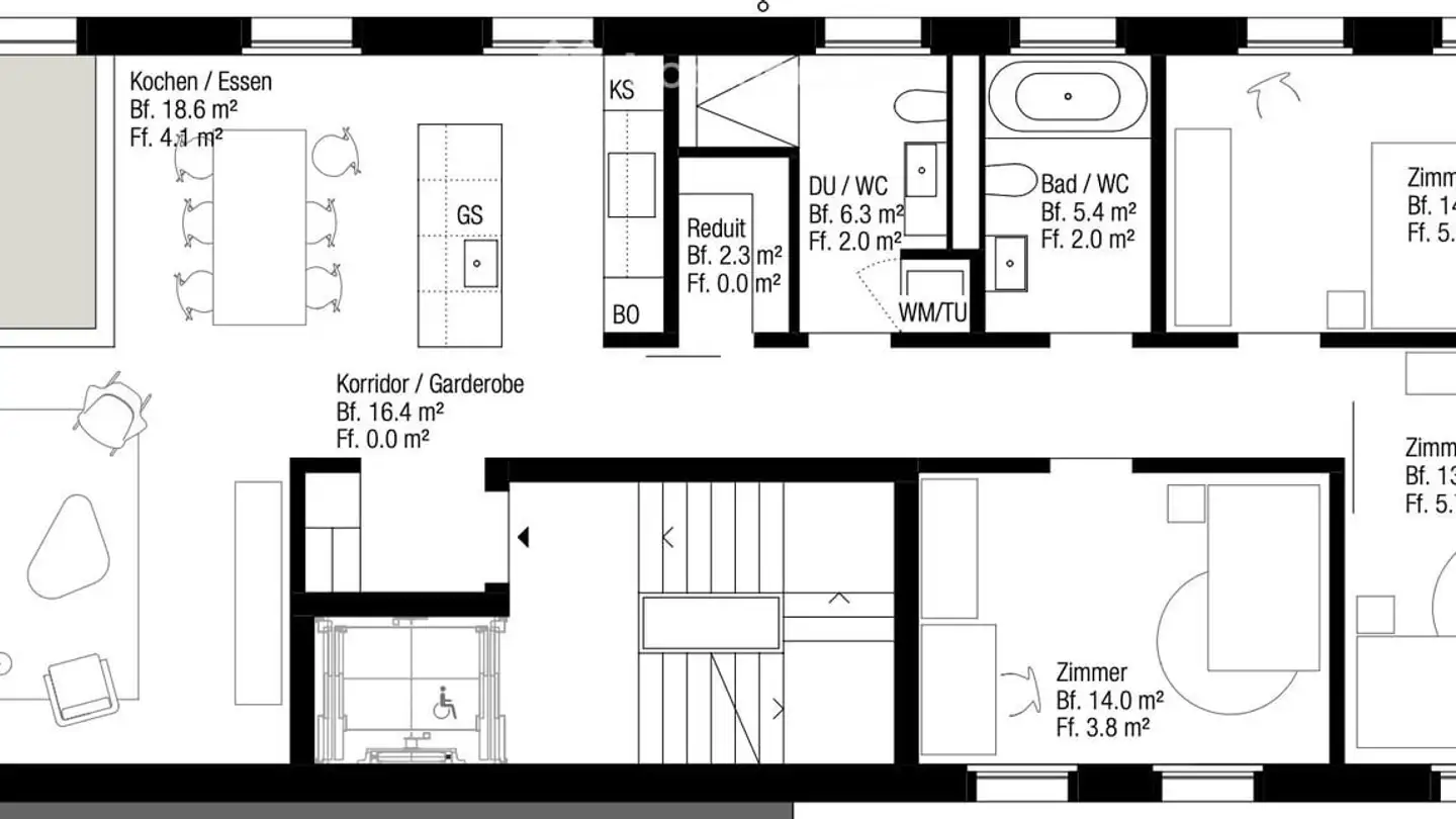 Appartamento in affitto - Burgstrasse 64, 8750 Glarus - Photo 2