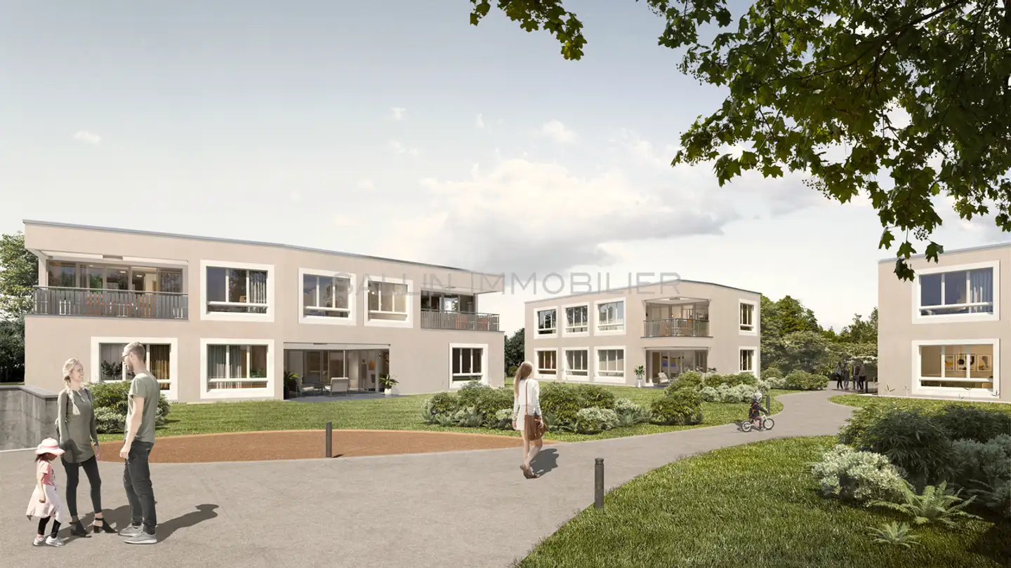 Appartement à louer - La Roseraie 7, 1740 Neyruz FR