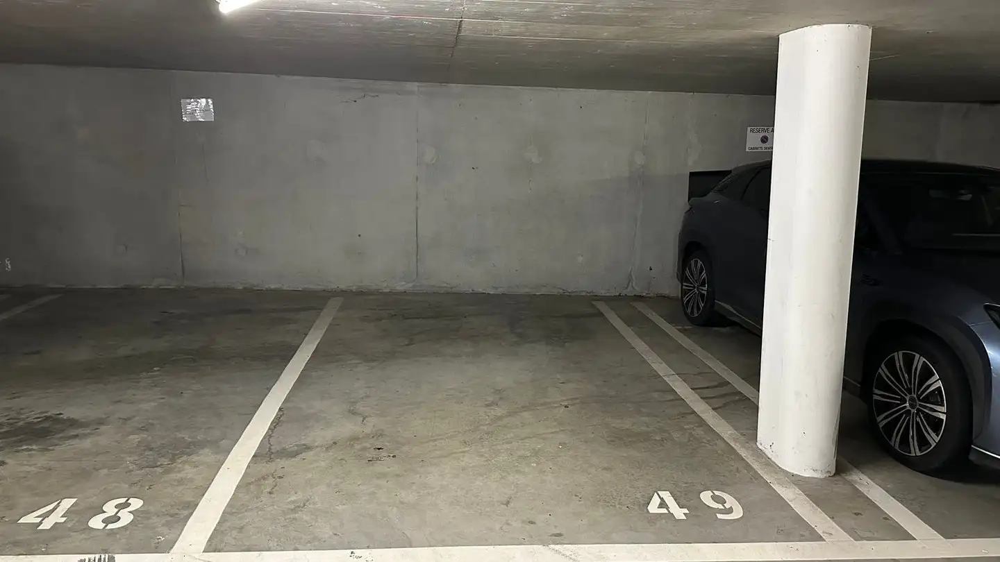 Place de parking souterraine à louer - Chemin De La Prairie 5d, 1007 Lausanne