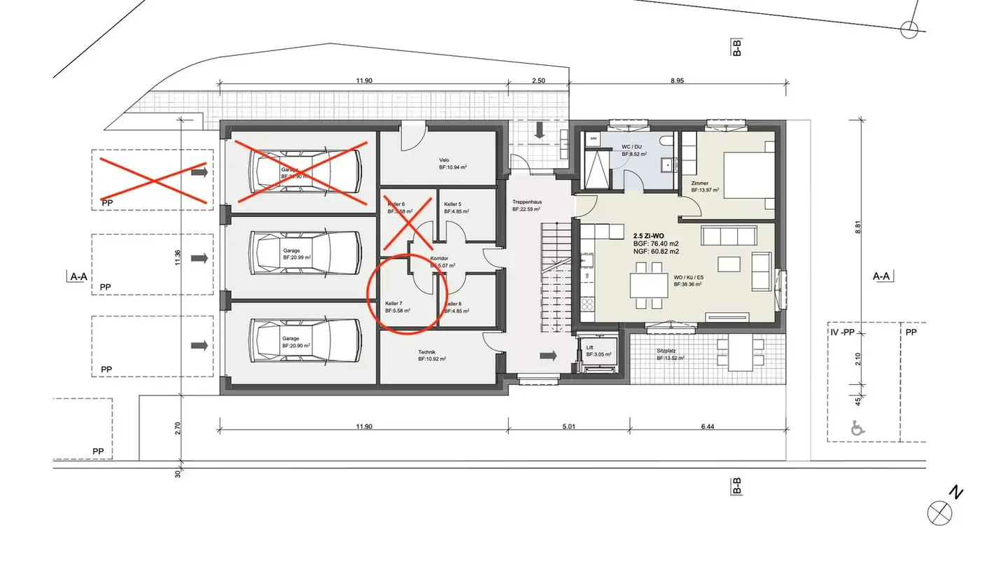 Stepped apartment for sale - Untere Zellstrasse 9, 3970 Salgesch - Photo 2