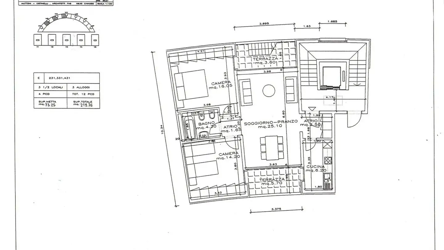 Appartamento in affitto - Via Balbio 24, 6834 Morbio Inferiore - Photo 3