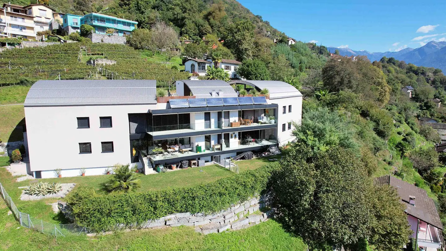 Appartement en terrasse à vendre - Via Valletta, 6516 Cugnasco