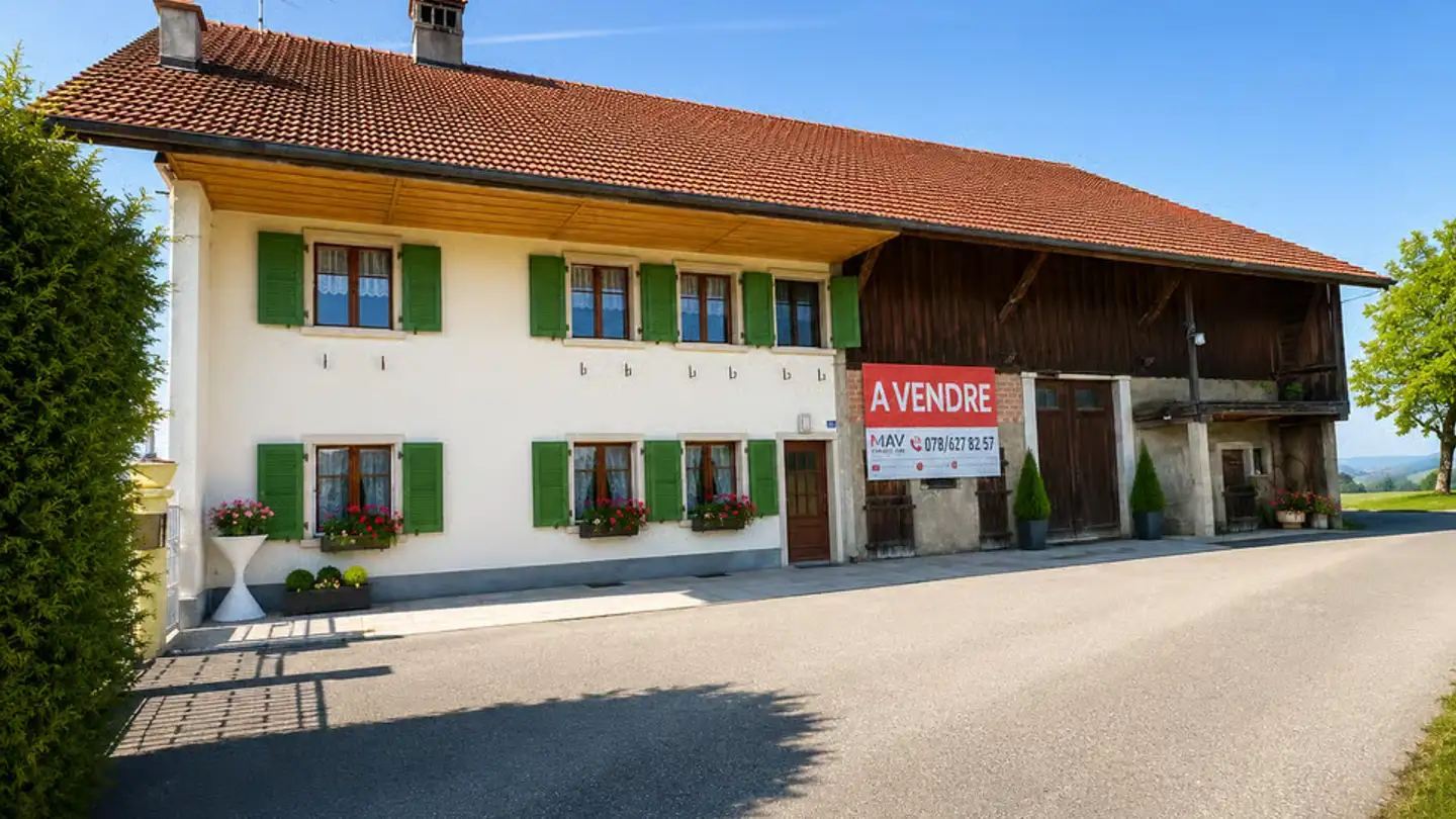 Maison individuelle à vendre - 1697 La Joux FR