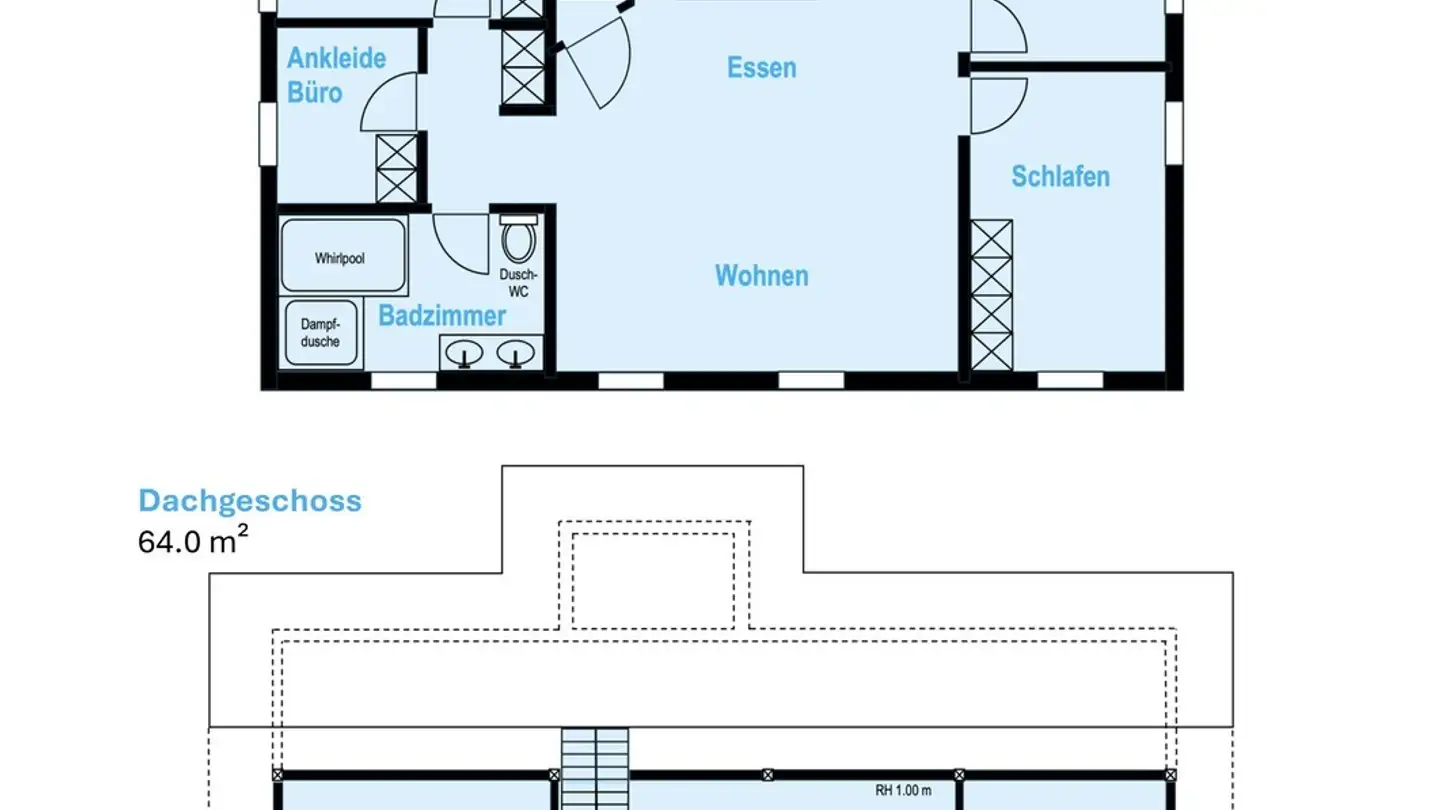 Duplex à louer - Hauptstrasse 7, 5647 Oberrüti - Photo 3