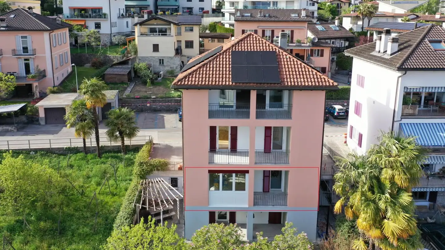 Apartment for rent - Via Architetto Giuseppe Frizzi 12, 6648 Minusio - Photo 4
