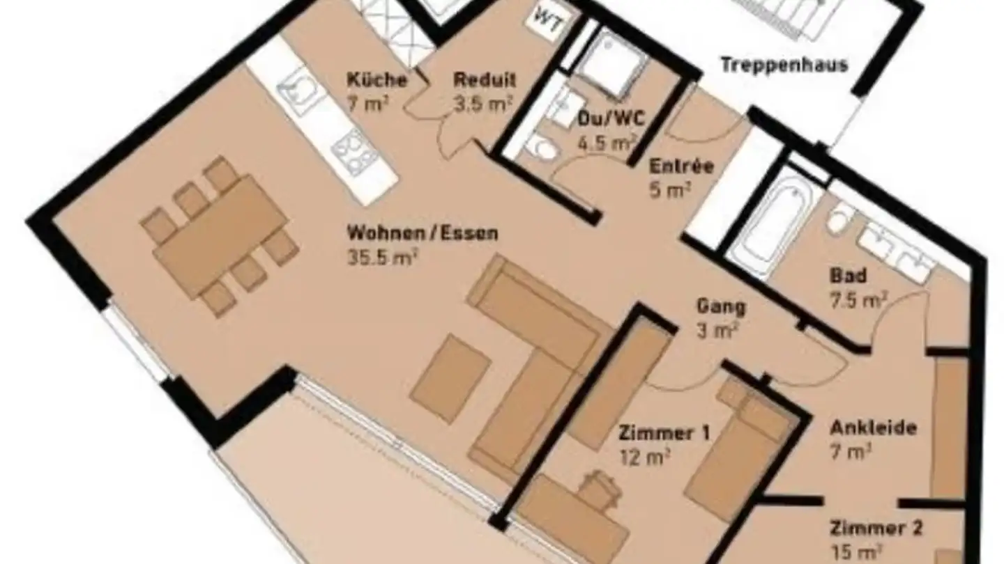 Wohnung mieten - Neuhalde 8, 6102 Malters - Foto 2