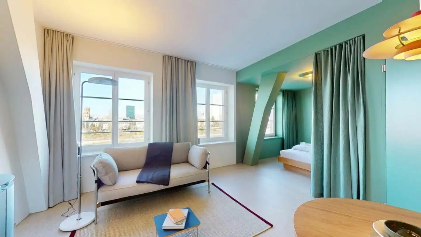 Möblierte Wohnung mieten - St. Alban-Rheinweg, 4052 Basel