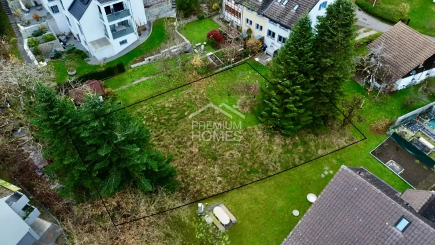 Terrain constructible à vendre - Zelgmatt 67, 8132 Egg b. Zürich