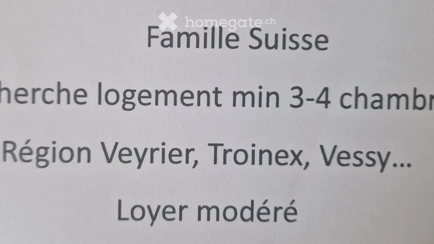 Appartement à louer - Chemin de Pinchat, 1234 Vessy