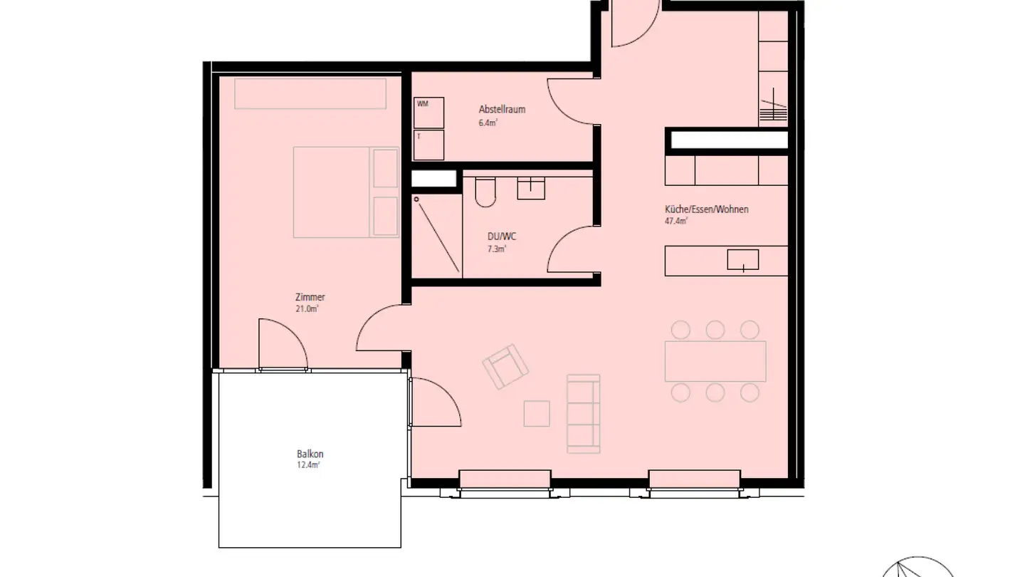Wohnung mieten - Rheinstrasse 7, 8280 Kreuzlingen