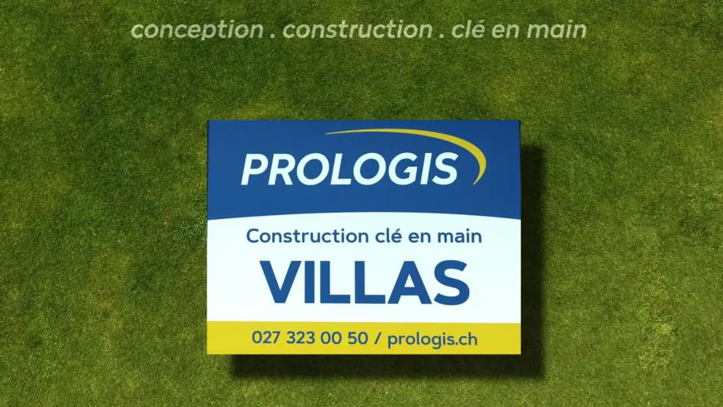 Constructible plot for sale - 1971 Grimisuat