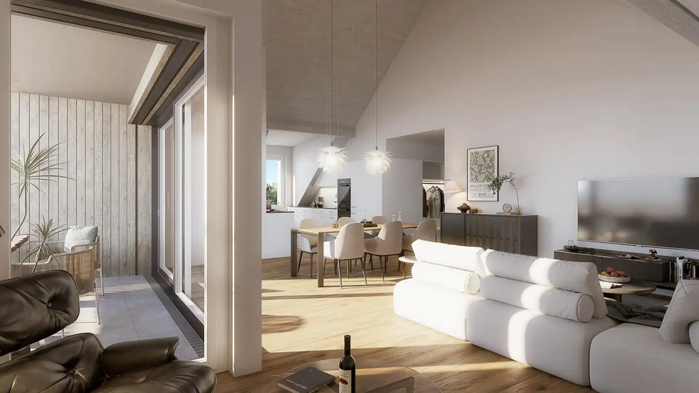 Attic flat for sale - Castellschenkenweg 8, 9245 Oberbüren