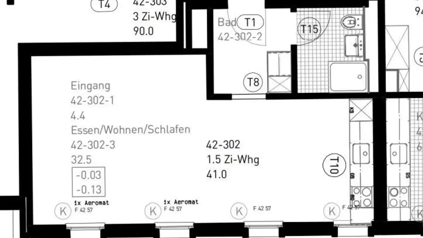 Apartment for rent - Mellingerstrasse 42, 5400 Baden - Photo 2