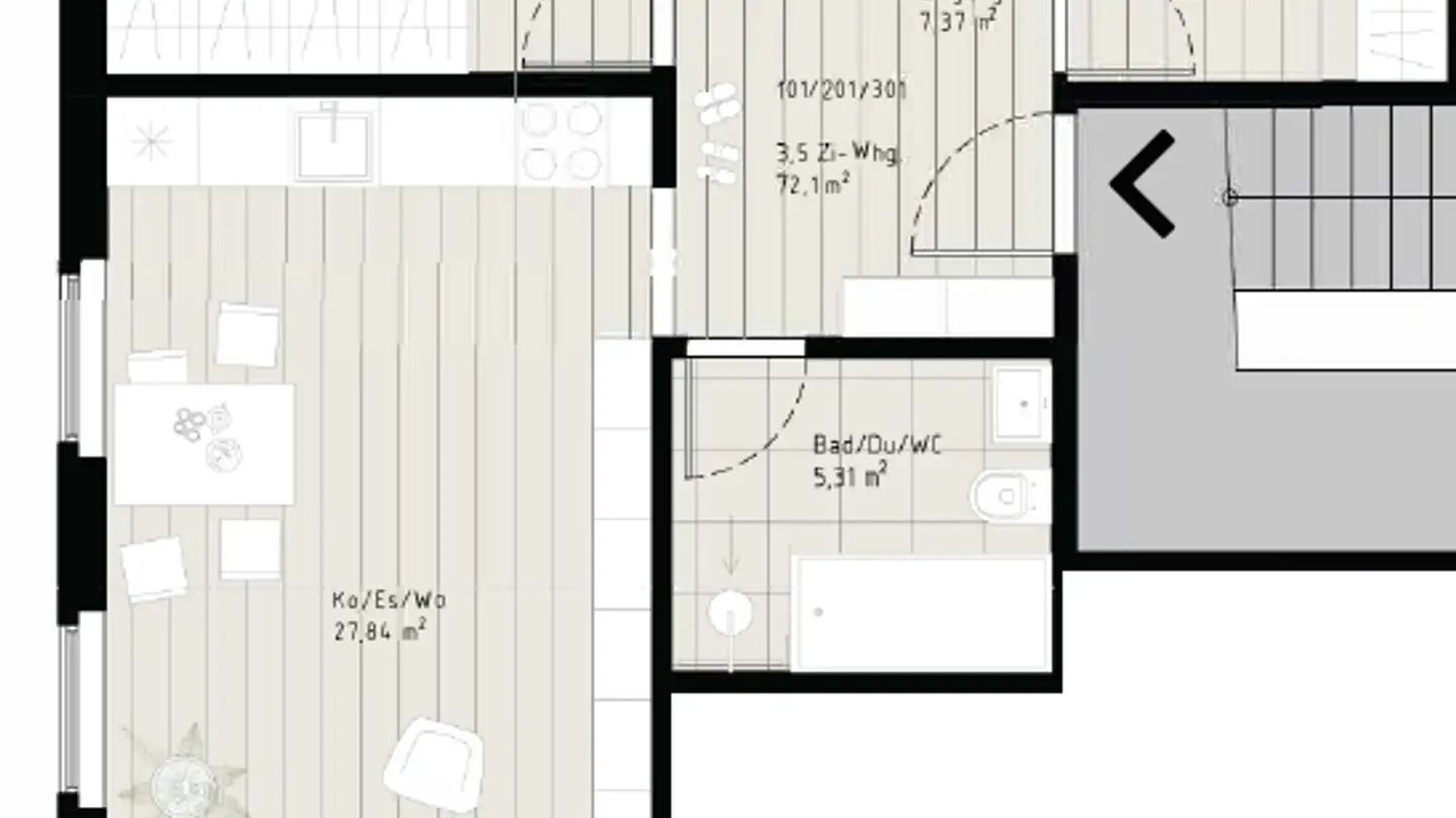 Appartamento in affitto - Steinhauserstrasse 54, 6300 Zug - Foto 3