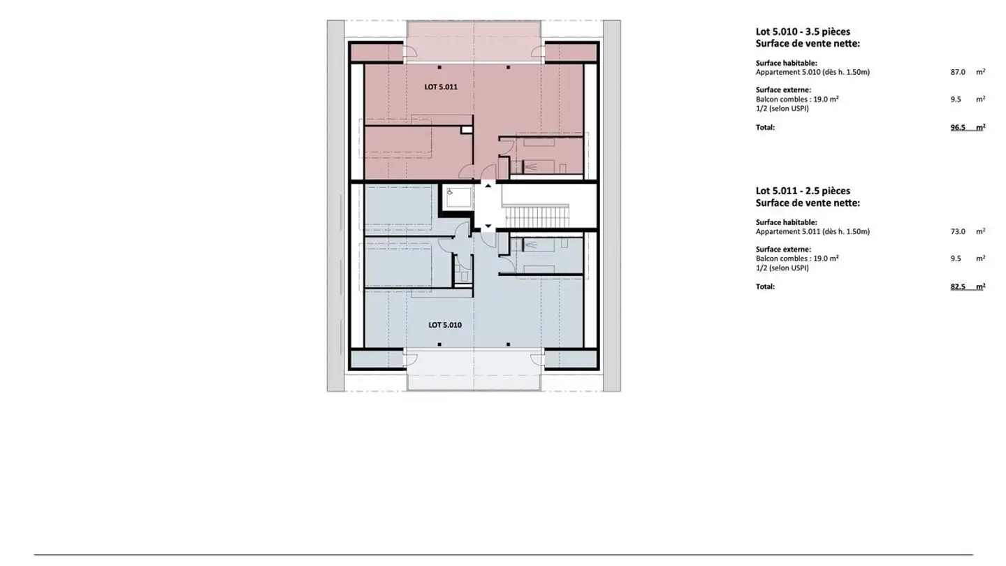 Dachgeschosswohnung mieten - Chemin Du Riau 4a, 1681 Billens - Foto 4