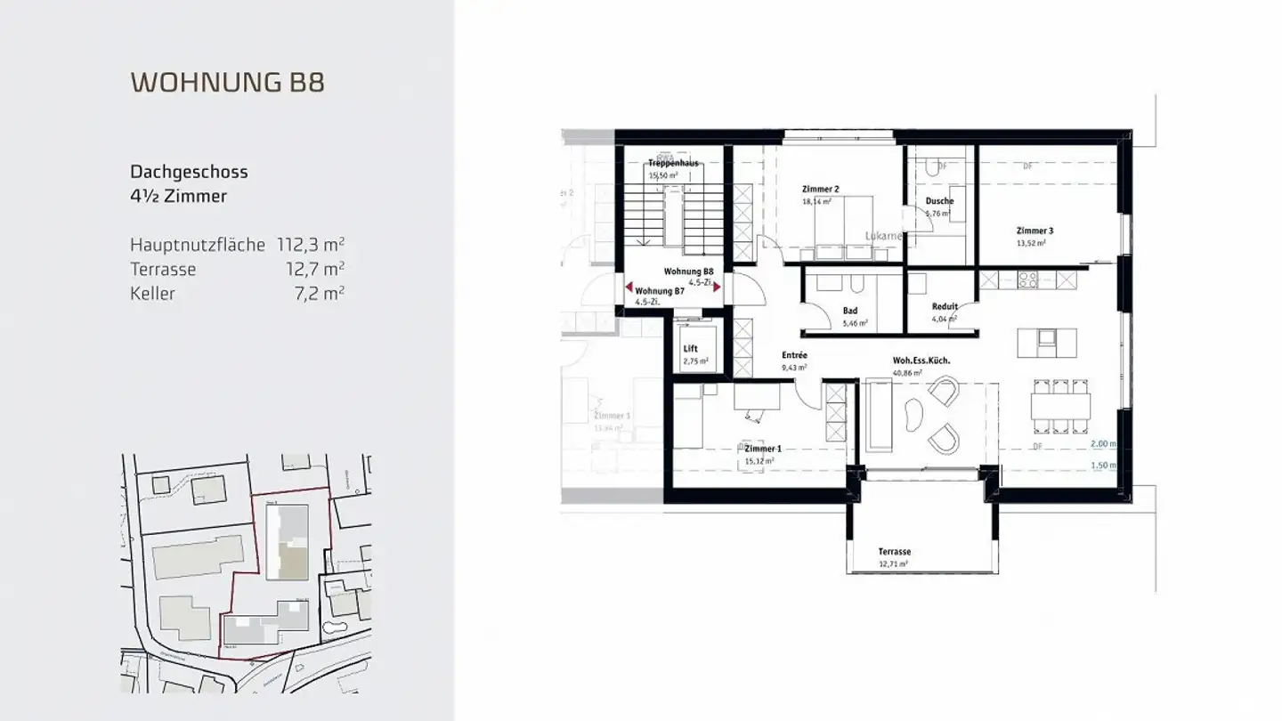 Penthouse for sale - Seetalstrasse, 5630 Muri AG - Photo 3