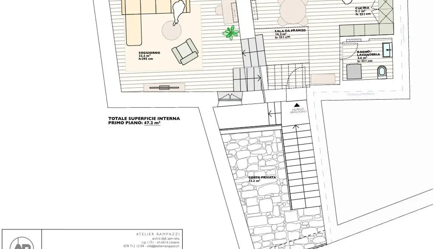 Appartement à louer - Contrada San Pietro 7, 6612 Ascona - Photo 4