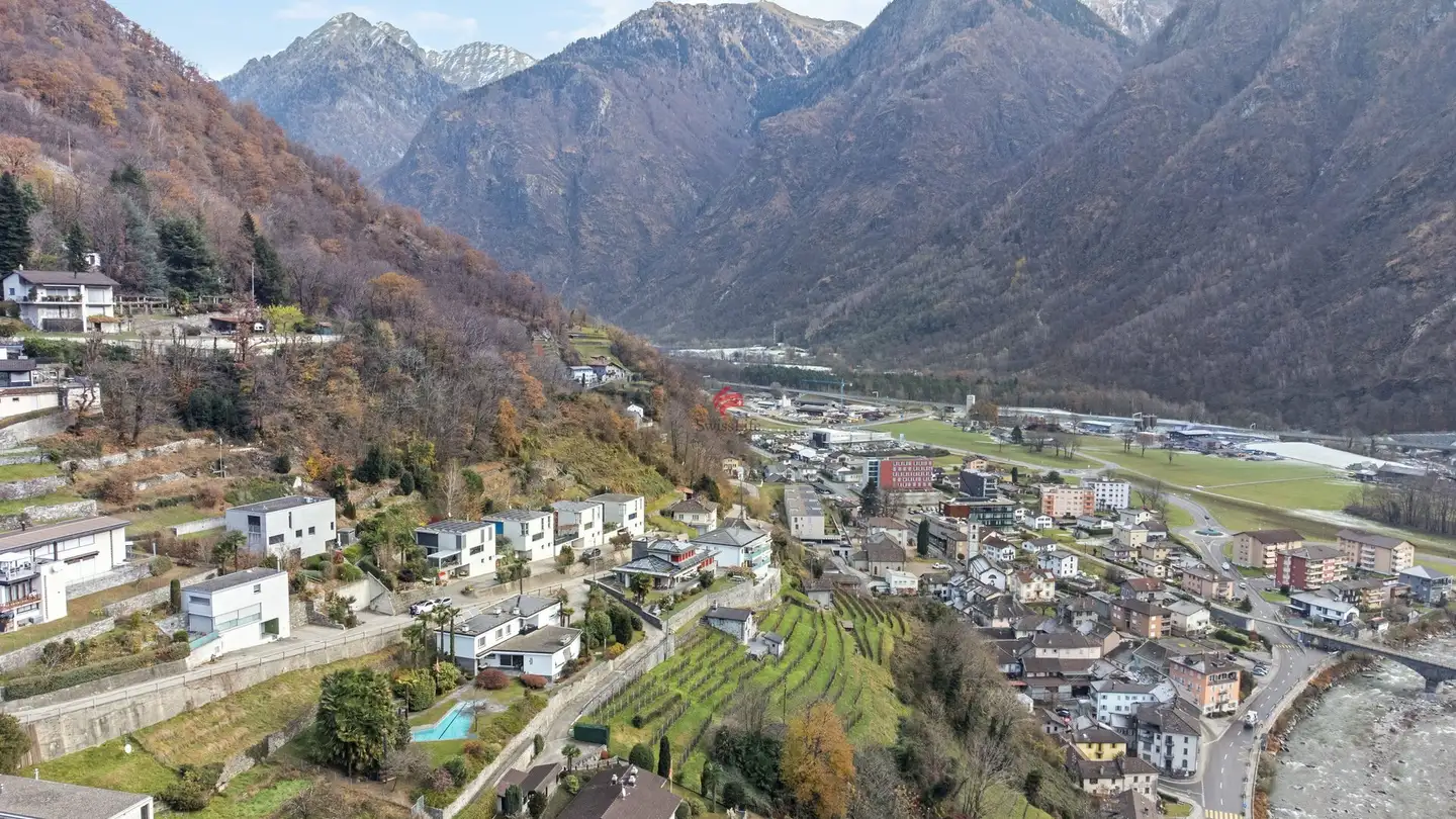 Terrain constructible à vendre - 6500 Bellinzona