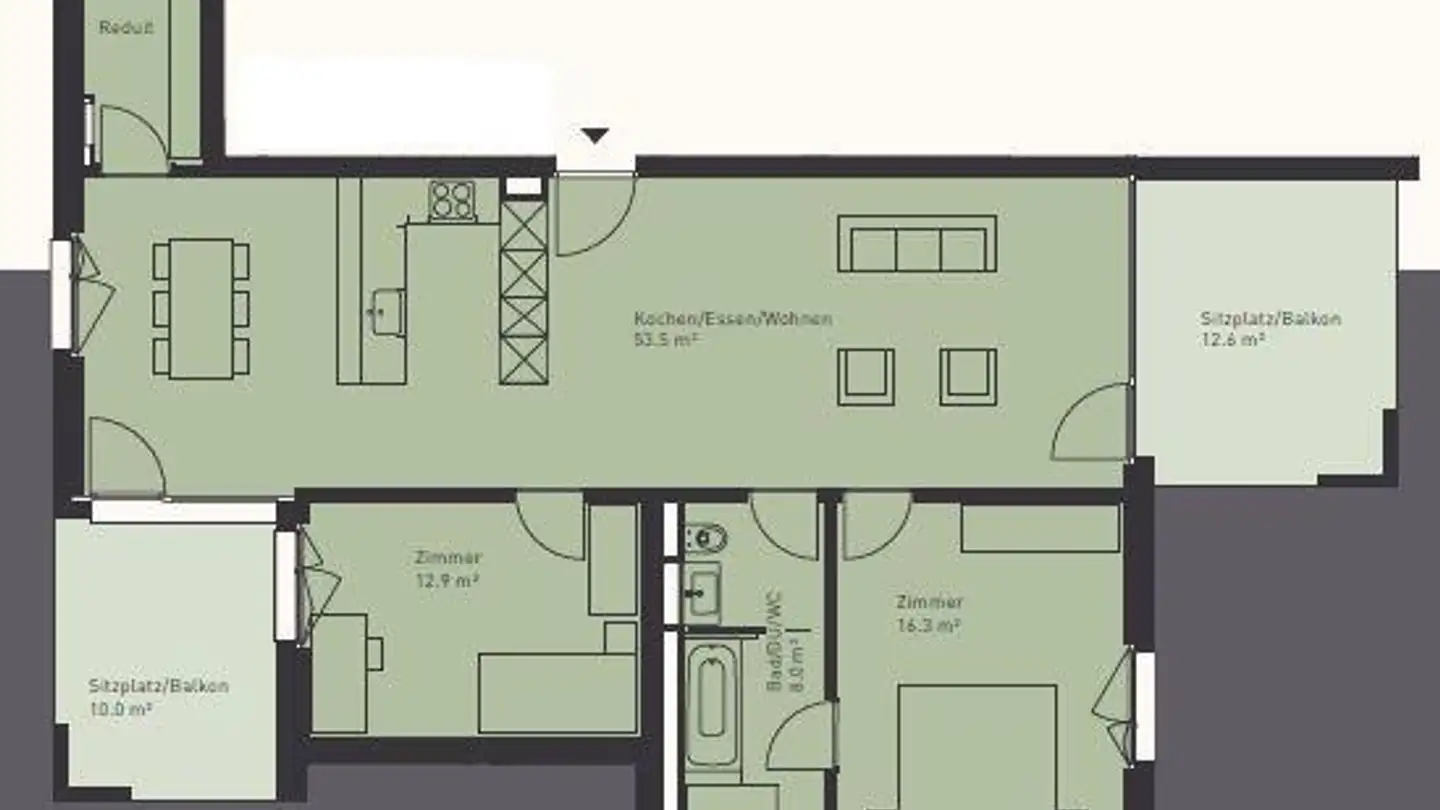 Appartement à louer - Pfalzweg 34, 5603 Staufen - Photo 2