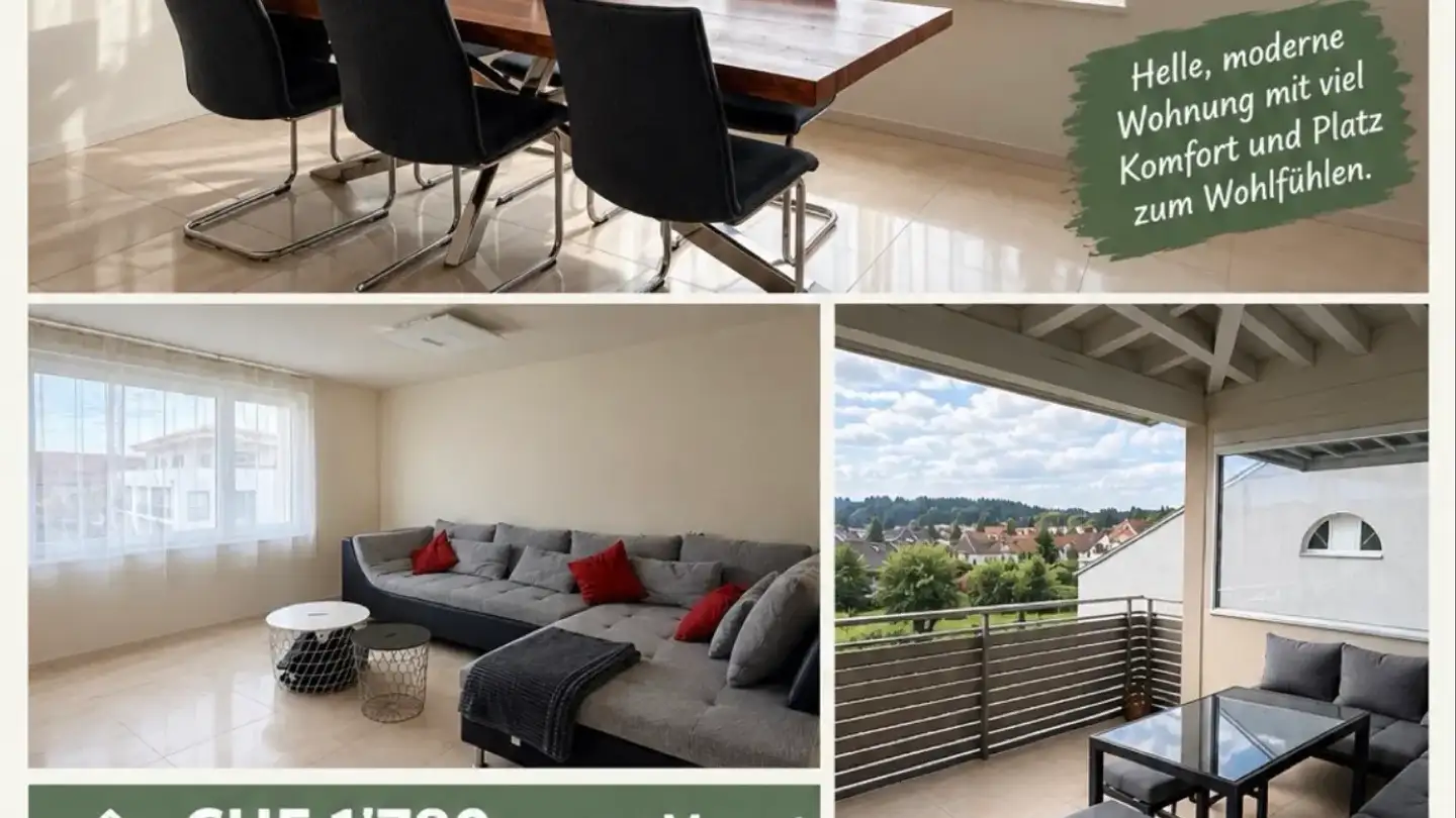 Appartement à louer - 6022 Grosswangen