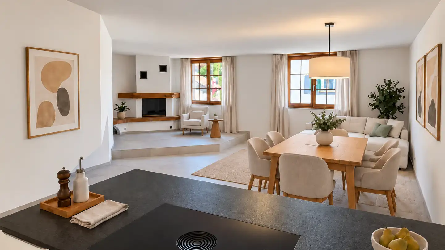 Wohnung mieten - Gartenstrasse 2, 8447 Dachsen