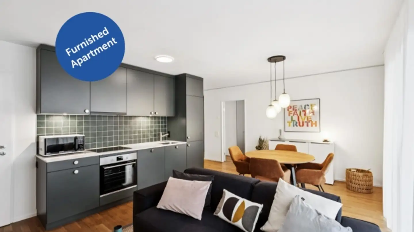 Appartement meublé à louer - Hofackerstrasse 16, 4132 Muttenz