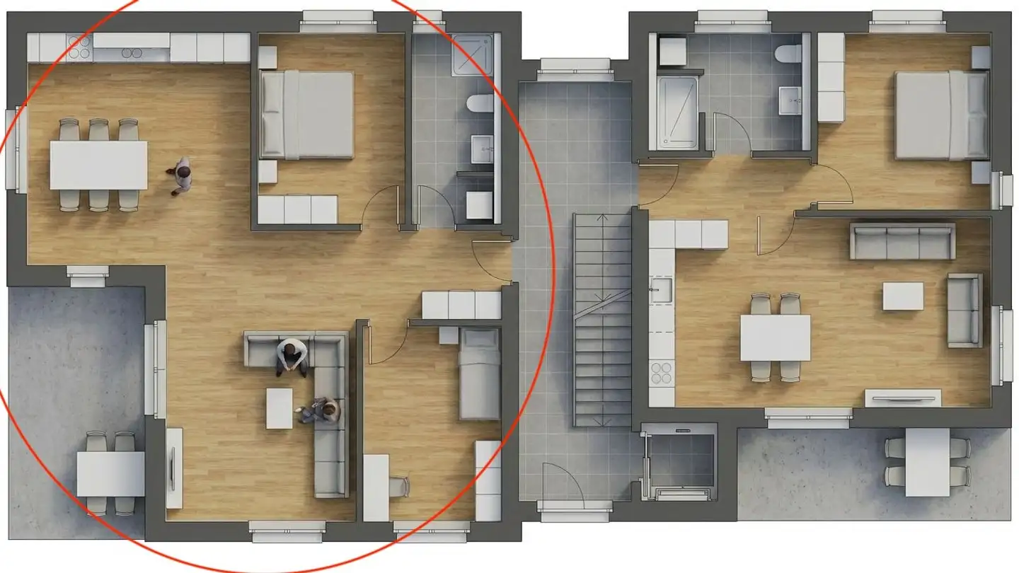 Appartement en terrasse à vendre - Untere Zellstrasse 9, 3970 Salgesch