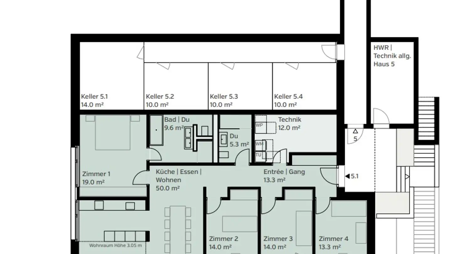 Appartamento a gradini in vendita - Buacherstrasse 9, 5452 Oberrohrdorf - Foto 2