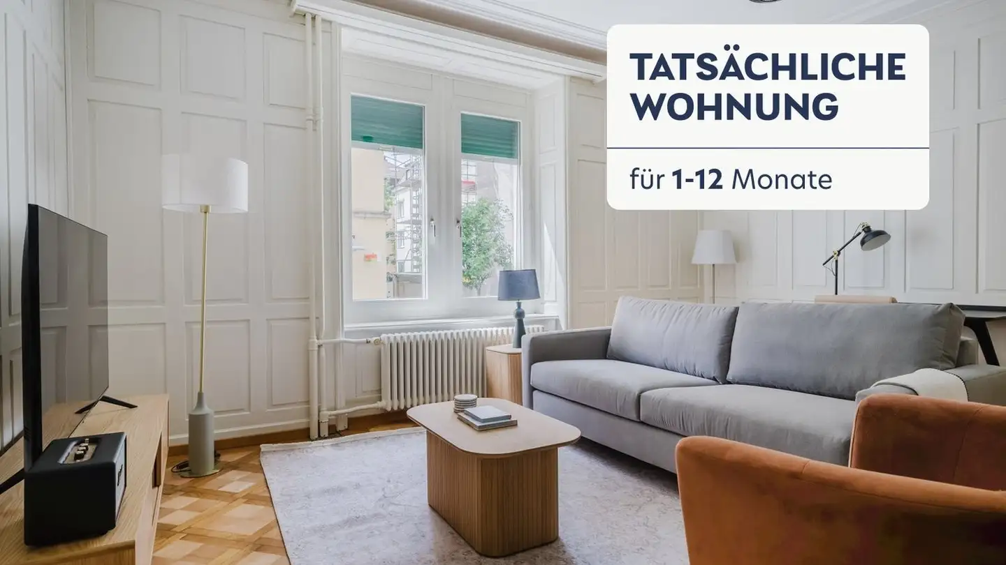 Möblierte Wohnung mieten - Waffenplatzstrasse 43, 8002 Zürich