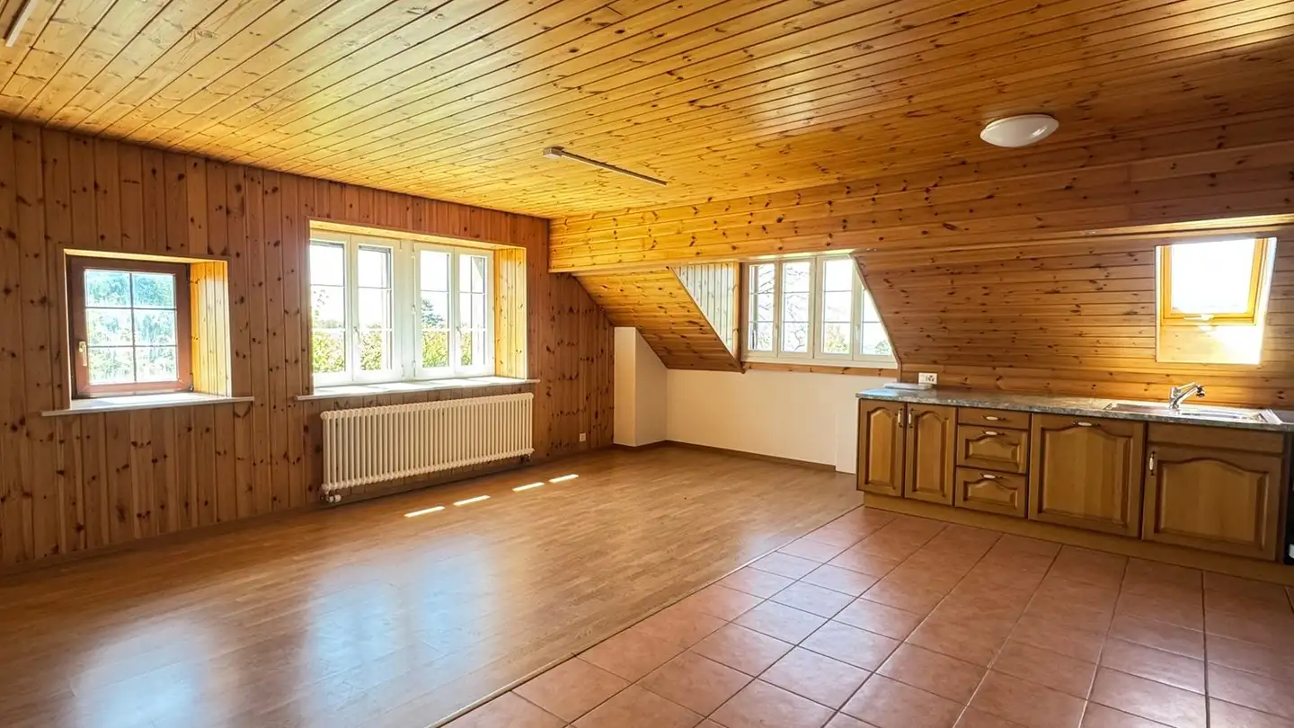 Dachgeschosswohnung mieten - Route De Penthéréaz 4, 1374 Corcelles-sur-Chavornay - Foto 4