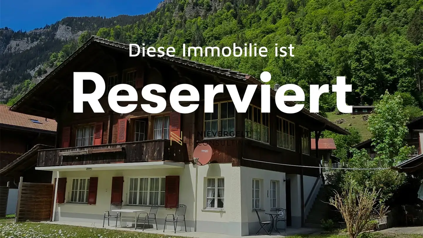 Casa singola in vendita - Stegmatte 232, 3816 Lütschental