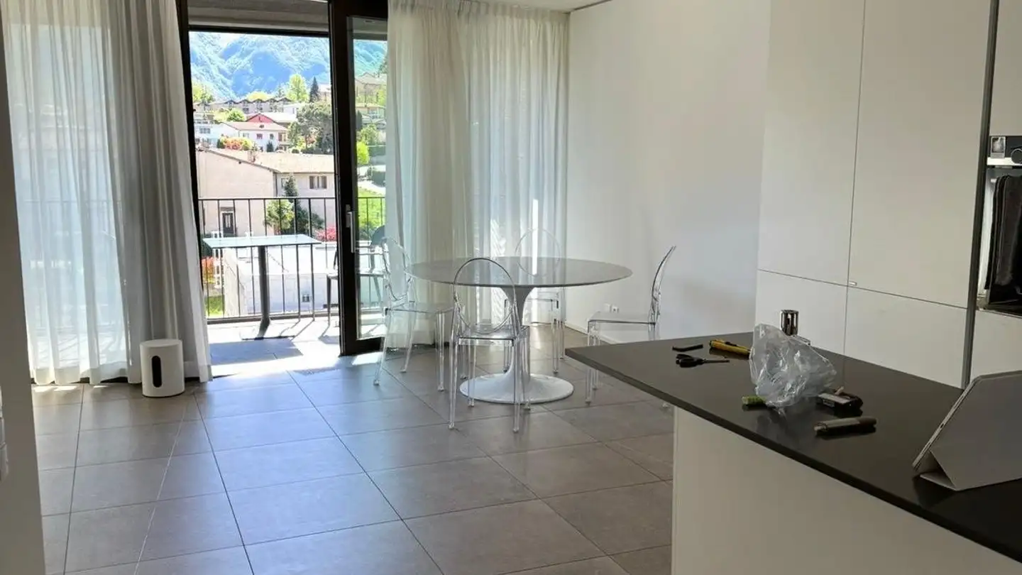 Dachgeschosswohnung mieten - Via Cremignone 4b, 6924 Sorengo - Foto 2