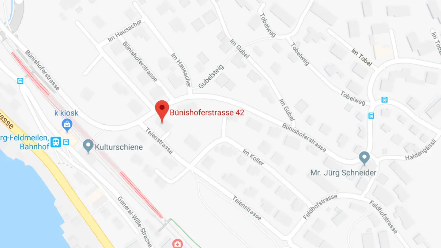 Parcheggio esterno in affitto - Bünishoferstrasse 42, 8706 Meilen