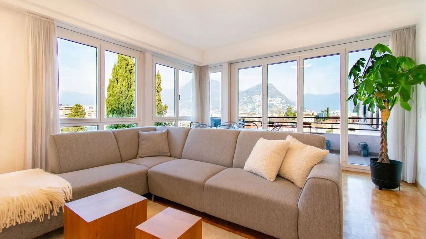 Attique à louer - Via Sorengo 22, 6900 Lugano