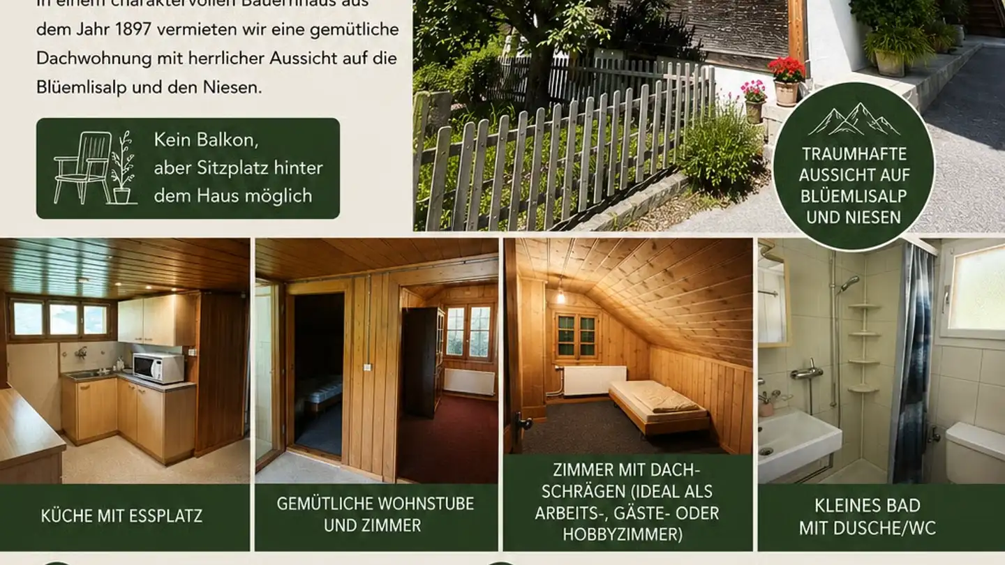 Wohnung mieten - 3723 Kiental
