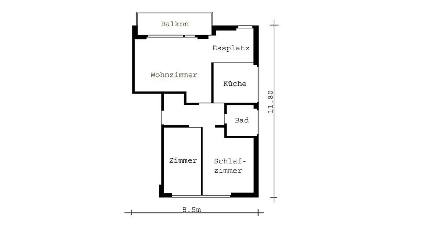 Appartement à louer - Säntisstrasse 23, 8640 Rapperswil SG - Photo 2