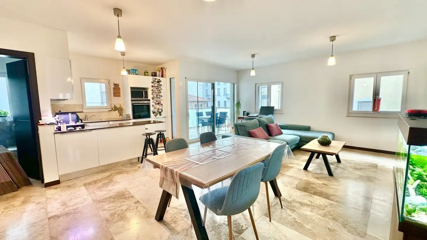 Appartement à louer - Via Antonio Vanoni 3, 6900 Lugano