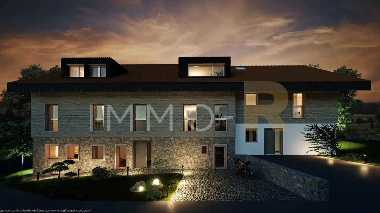 Wohnung kaufen - Place Du Village 8, 1484 Aumont - Foto 2