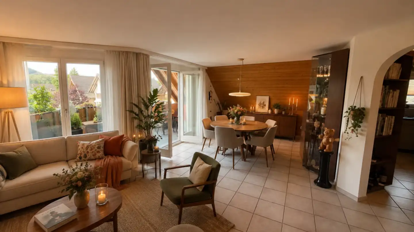 Attic flat for sale - Obermattweg 3, 3415 Rüegsauschachen